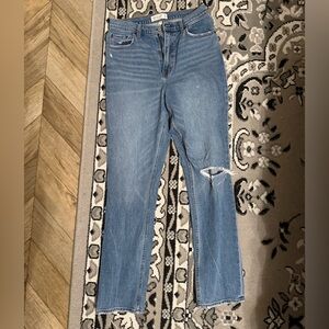 Abercrombie & Fitch 90s Slim Straight Ultra High Rise